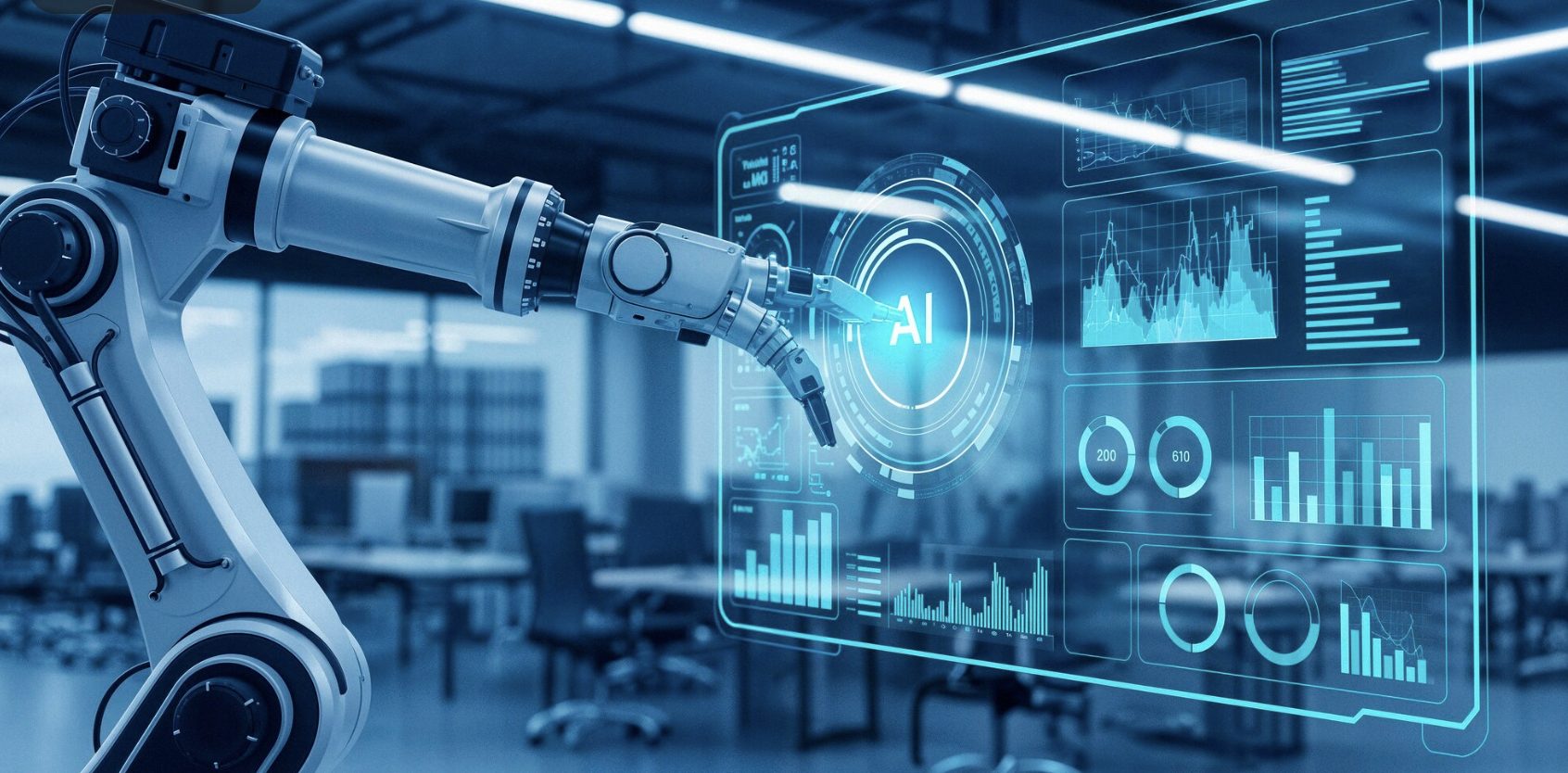 Robotic automation equipment with digital inspection interface